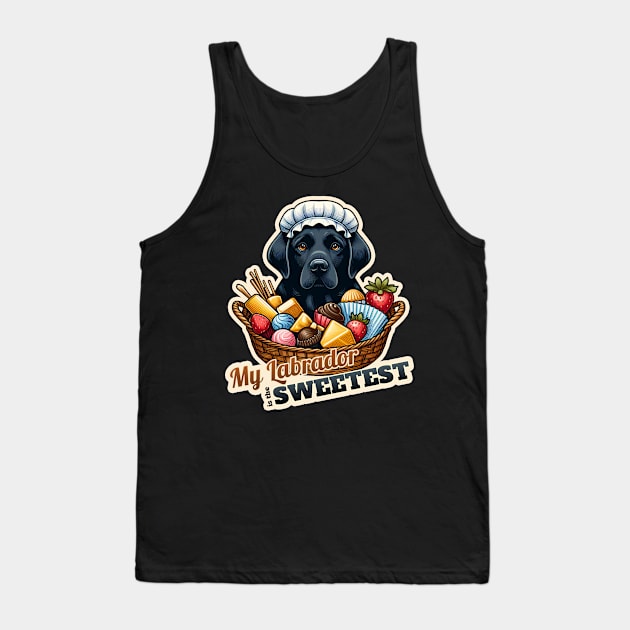 Confectioner Labrador Retriever Tank Top by k9-tee